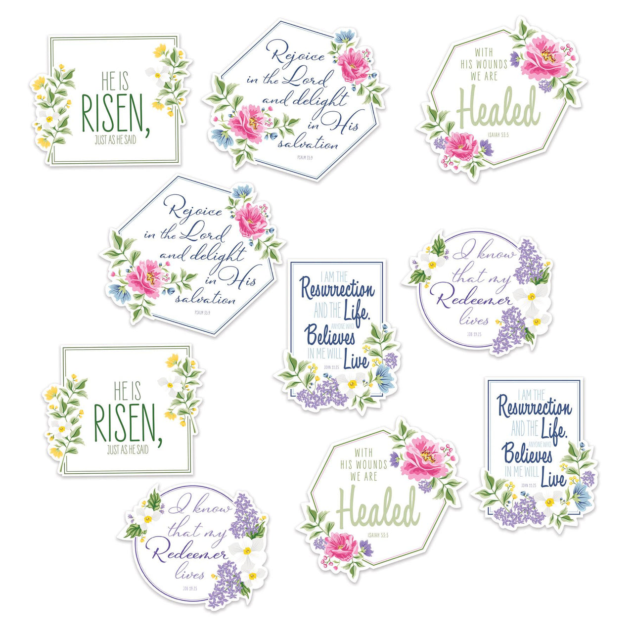 Beistle He Is Risen! Cutouts