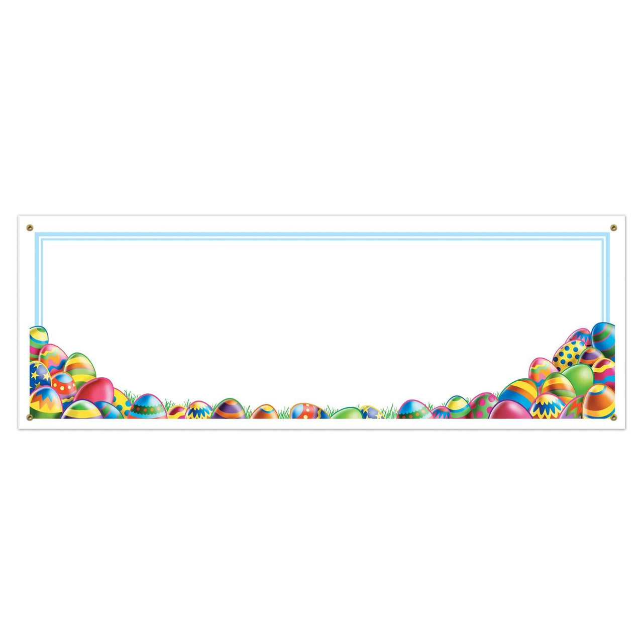 Easter Egg Hunt Sign Banner - Bulk 12 Pack