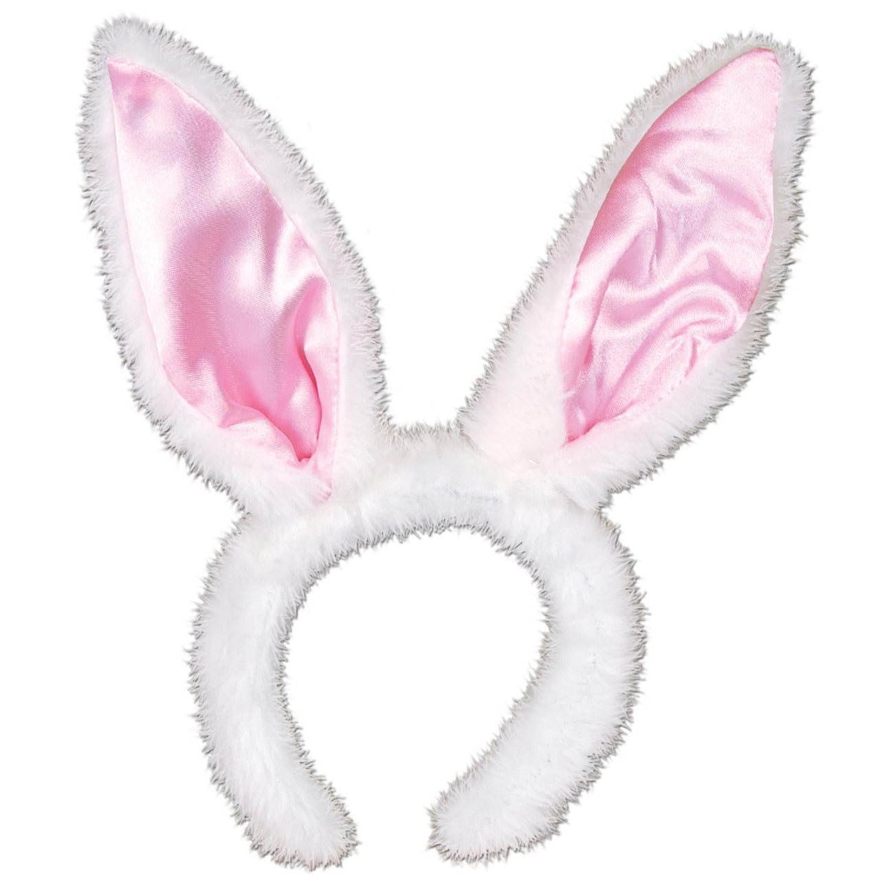 Easter Plush Satin Bunny Ears - Bulk/12 Bunny Ears