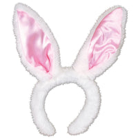 Easter Plush Satin Bunny Ears - Bulk/12 Bunny Ears