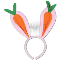 Easter Carrot Ears Headband - Bulk 12 Pack