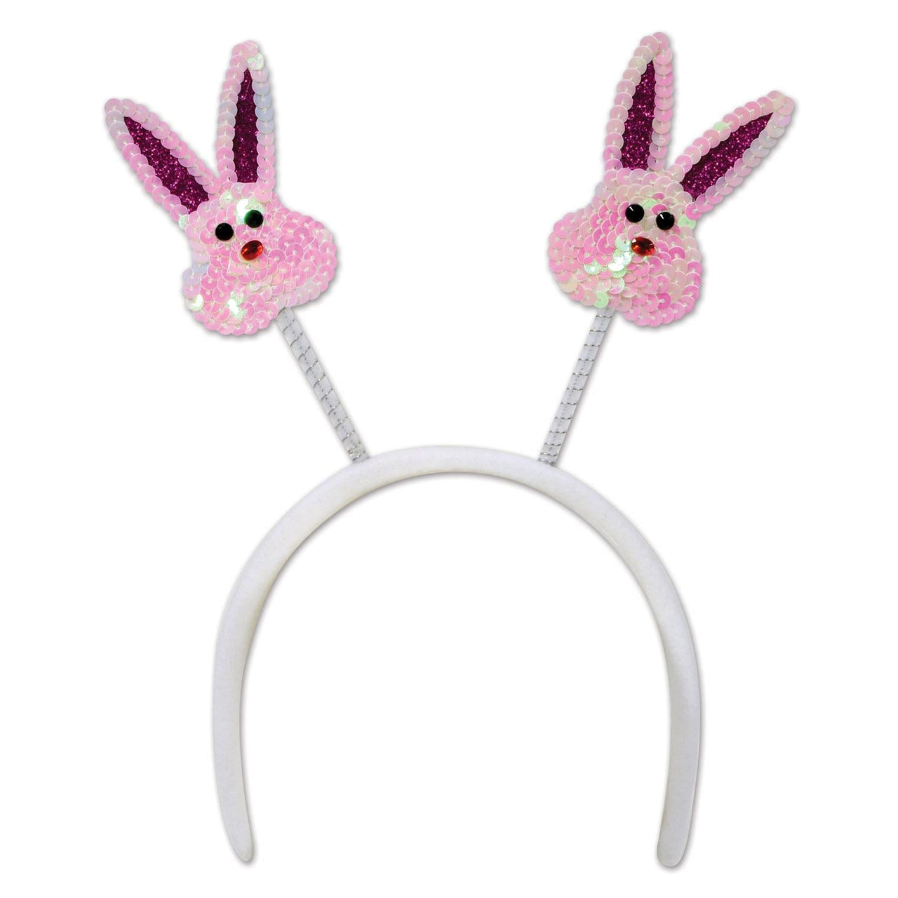 Easter Sequined Bunny Boppers - Bulk 12 Pack
