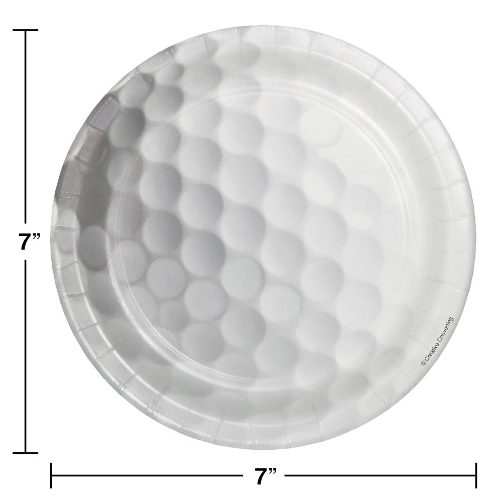 96ct Bulk Golf Dessert Plates