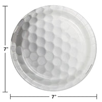96ct Bulk Golf Dessert Plates