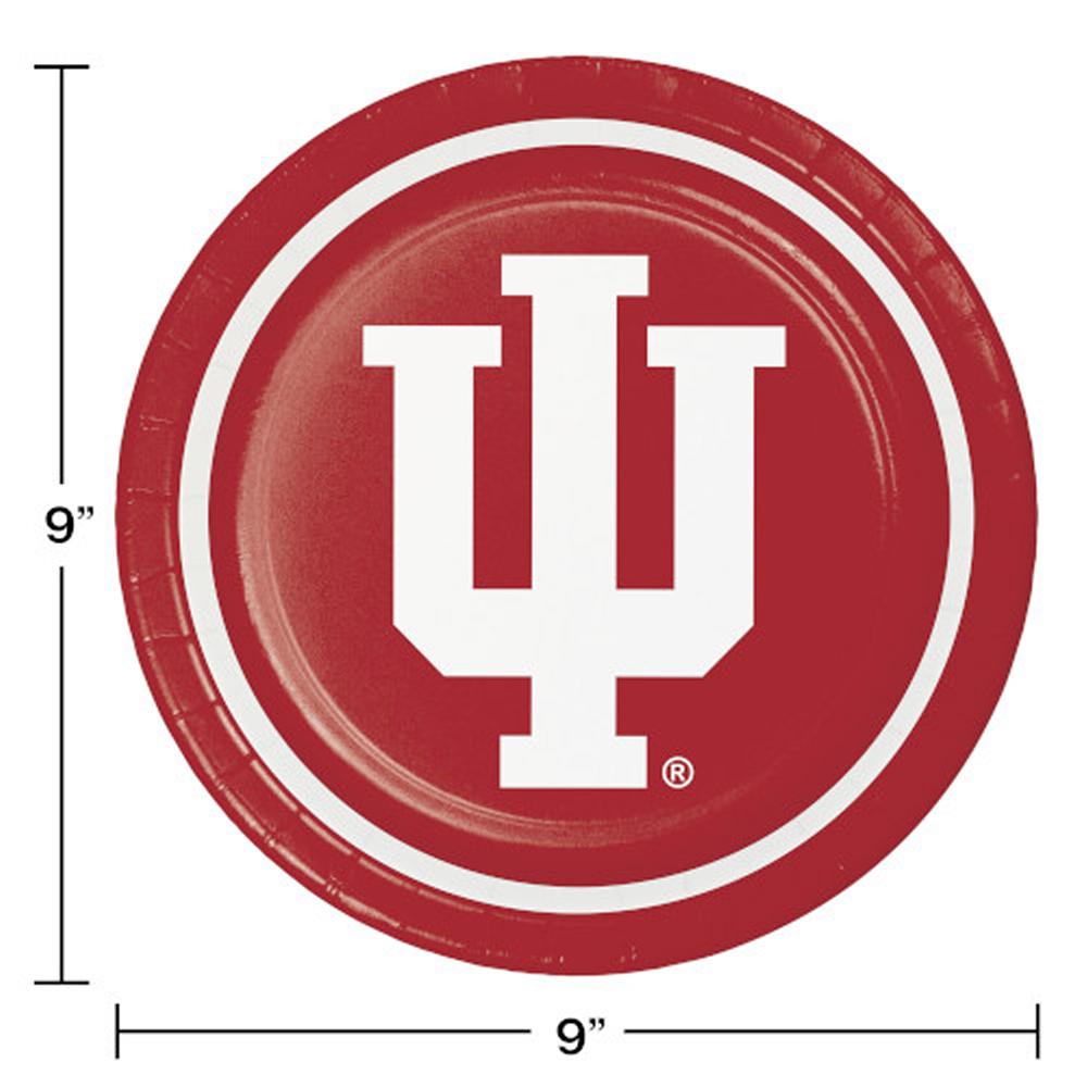 Indiana University Paper Plates, 8 ct Party Decoration