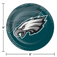 96ct Bulk Philadelphia Eagles Dinner Plates