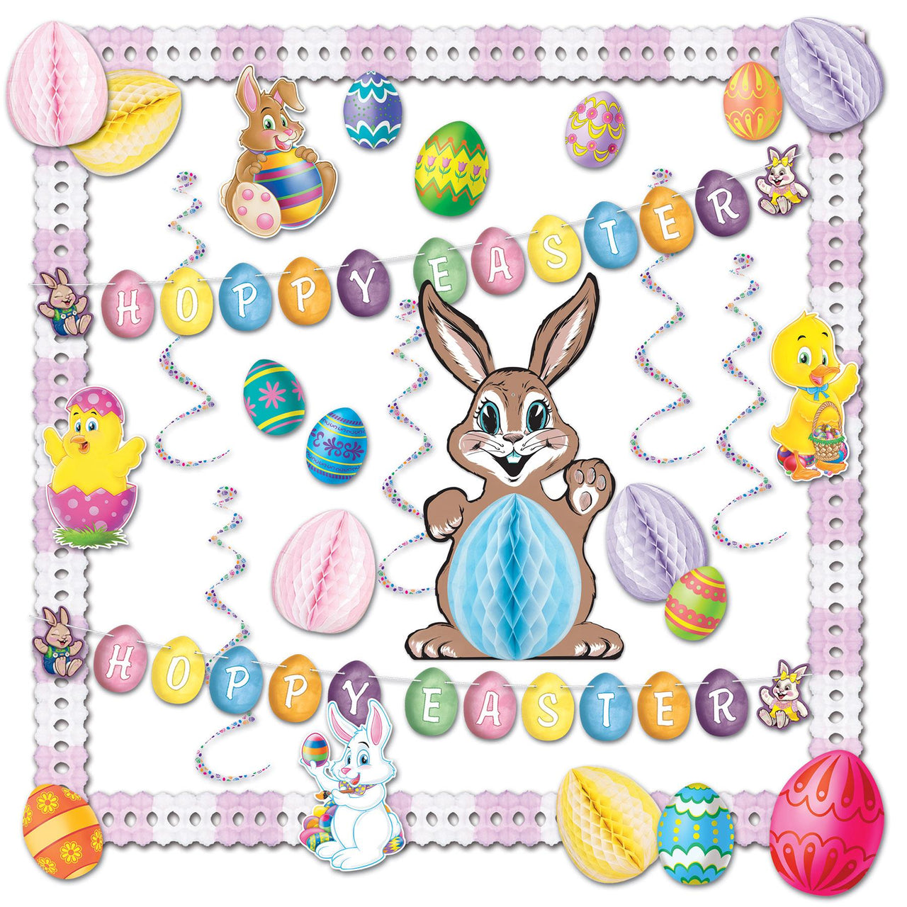 36 Piece Easter Decorating Kit