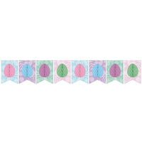 Easter Tissue Egg Streamer - Bulk 12 Pack