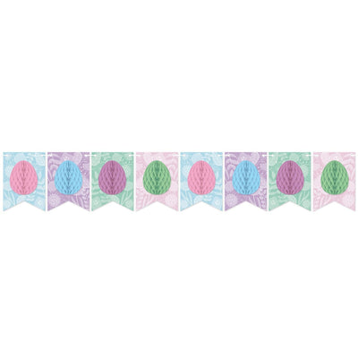 Easter Tissue Egg Streamer - Bulk 12 Pack
