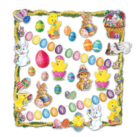26 Piece Easter Trimorama Decorating Kit