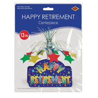Retirement Party Supplies - Happy Retirement Centerpiece