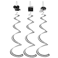 Printed Filmstrip Party Whirls - Bulk/18 Whirls