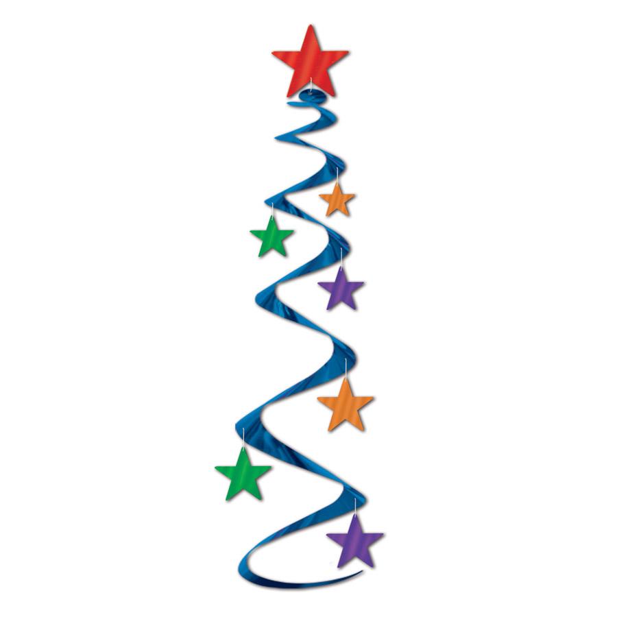 Star Whirls Party multi-color - Bulk/18 Whirls