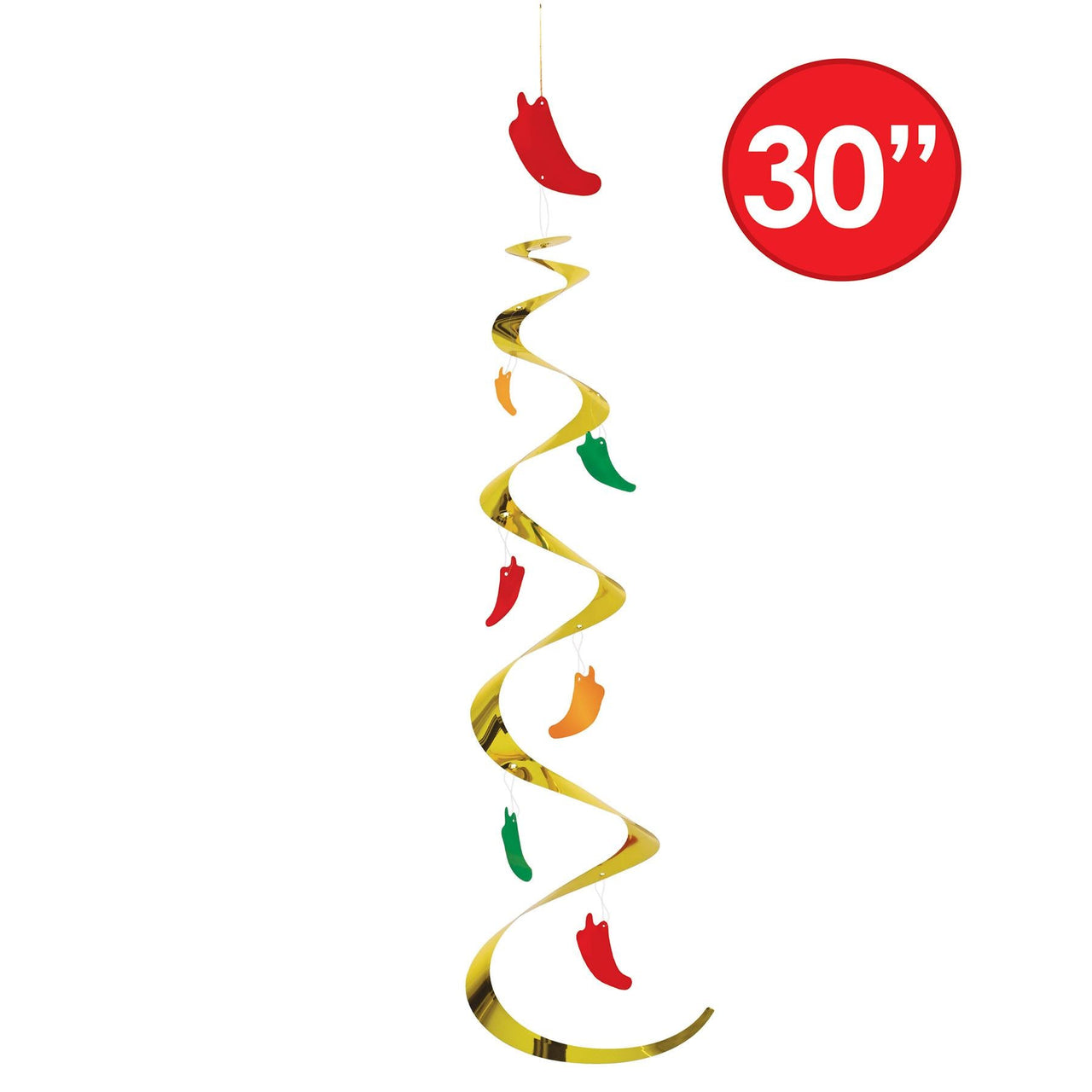 Cinco de Mayo Party Chili Pepper Whirls