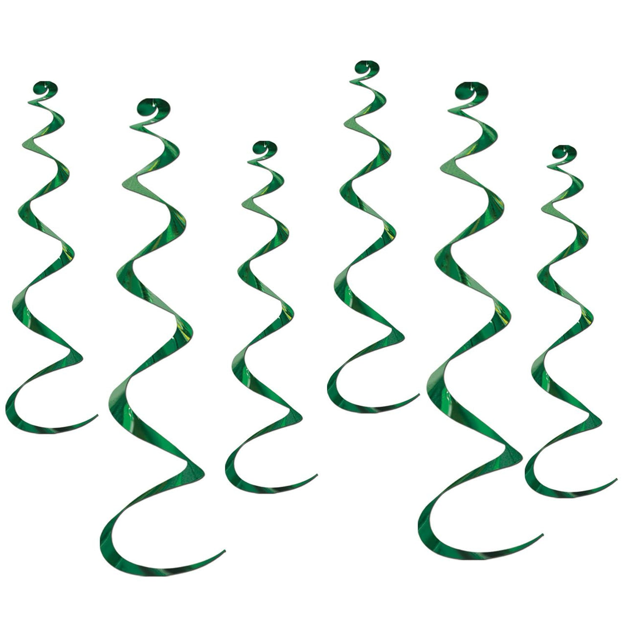 Twirly Party Whirlys green - Bulk/36 Whirls