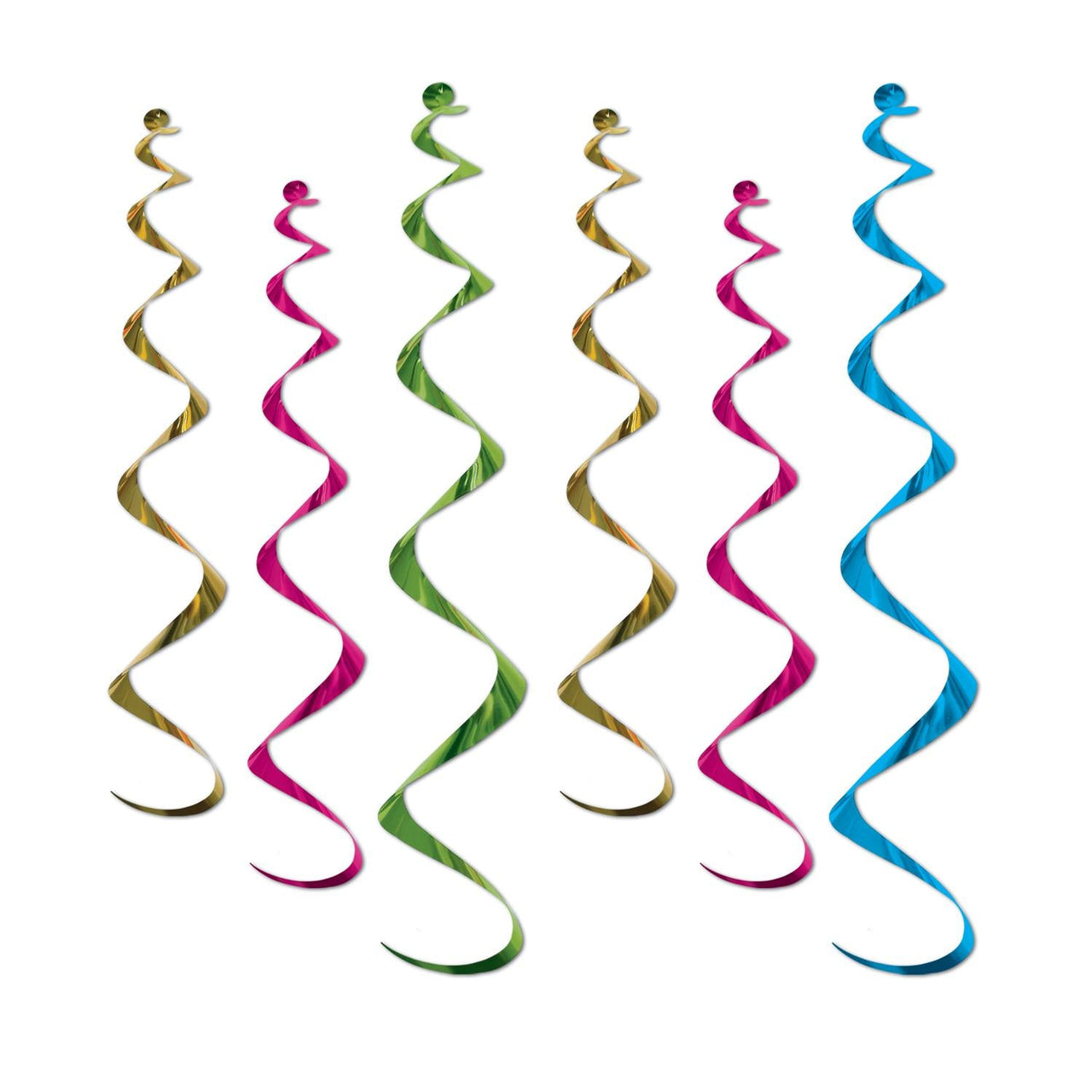 Twirly Party Whirlys Multicolor - Bulk/36 Whirls