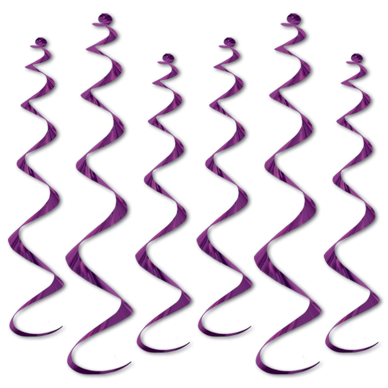 Twirly Party Whirlys purple - Bulk/36 Whirls