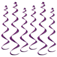 Twirly Party Whirlys purple - Bulk/36 Whirls