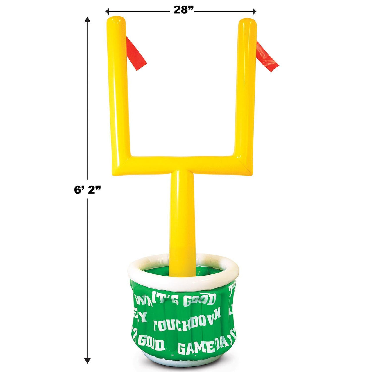 Bulk Inflatable Goal Post Cooler with Football by Beistle