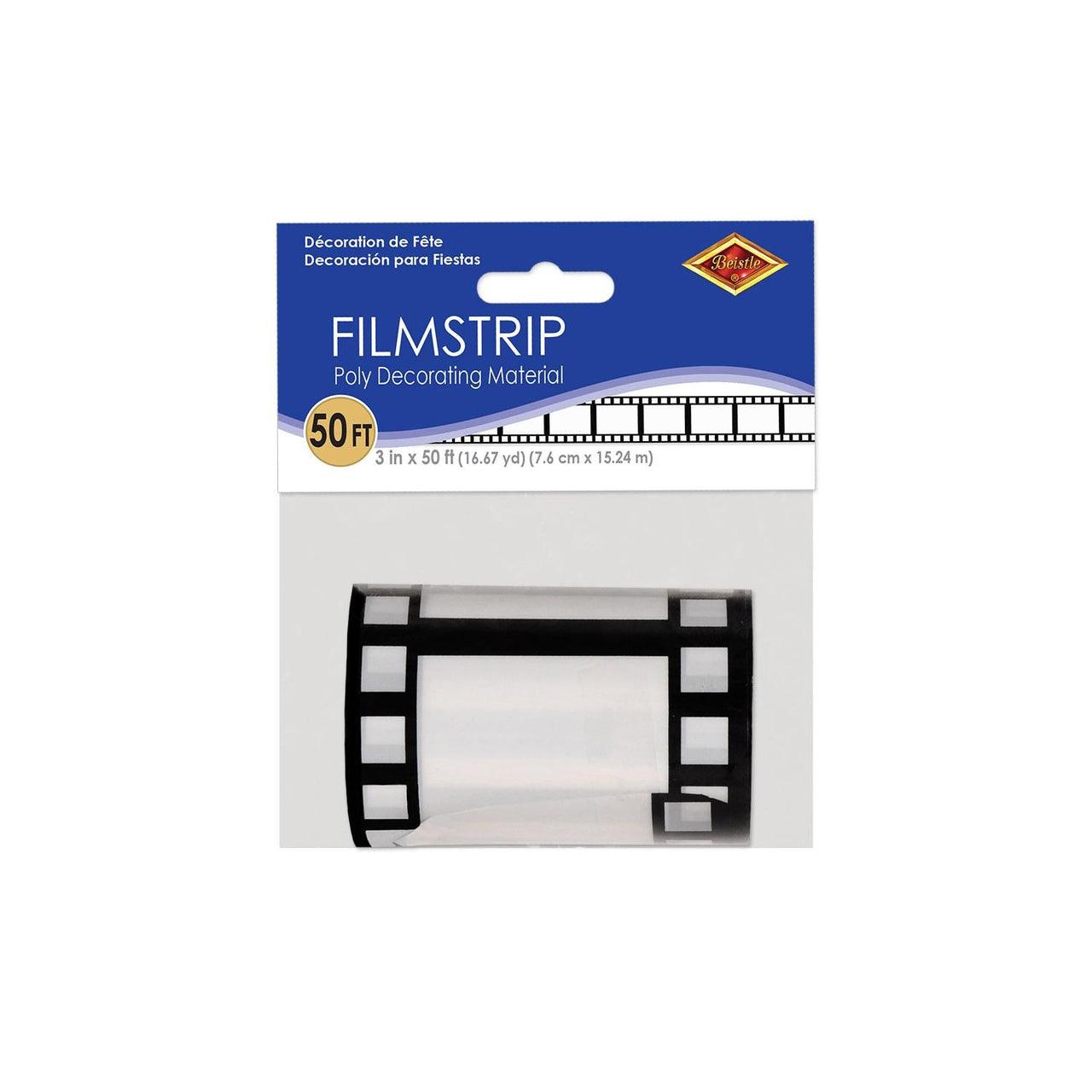 Bulk Movie Night Party Decorative Filmstrip (Case of 12) by Beistle