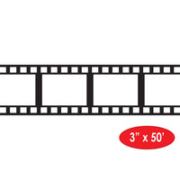 Bulk Movie Night Party Decorative Filmstrip (Case of 12) by Beistle