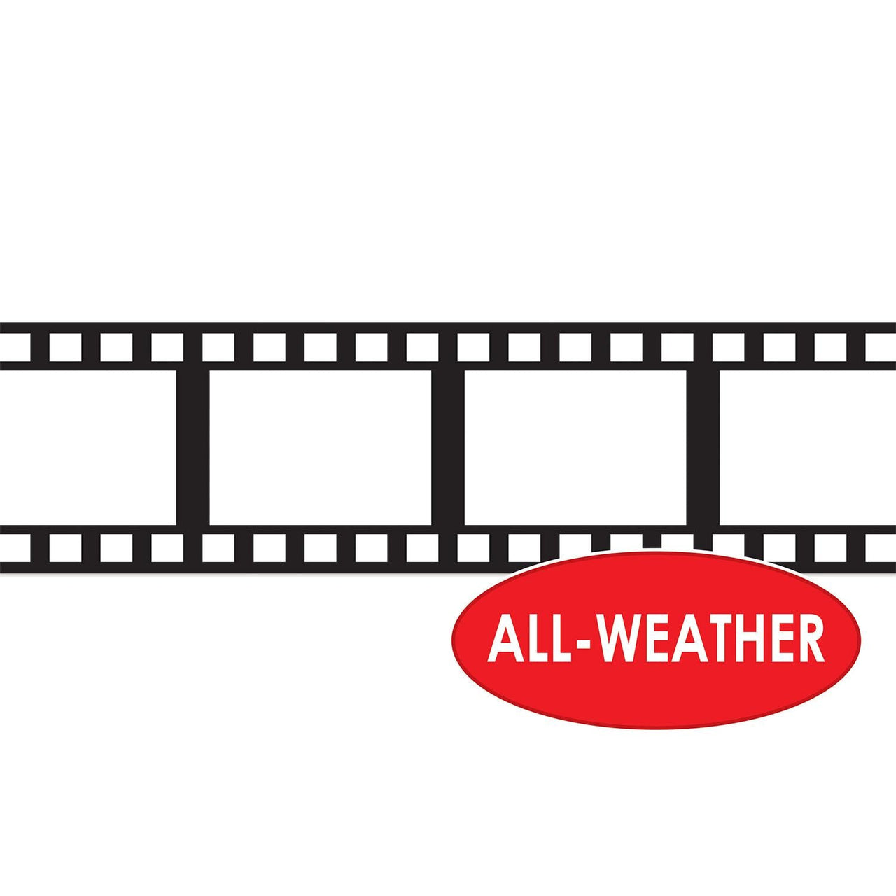 Bulk Movie Night Party Decorative Filmstrip (Case of 12) by Beistle