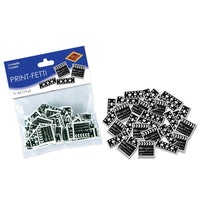 Clapboard/Filmstrip Confetti (0.5 Oz/Pkg) - Bulk/12 Packs