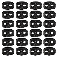 Mardi Gras Party Supplies - Black Half Mask