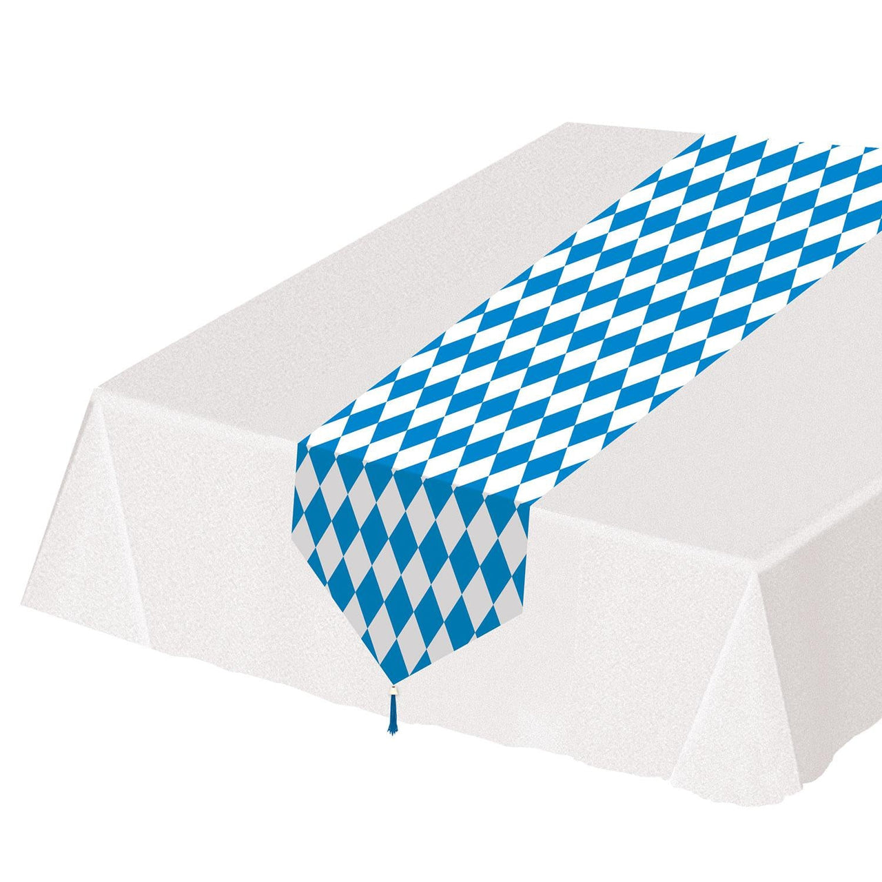 Printed Oktoberfest Paper Table Runner - Bulk 12 Pack