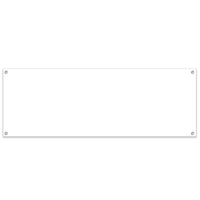 Blank Sign Party Banner - Bulk 12 Pack
