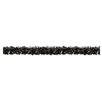 6-Ply Party Metallic Festooning Garland - black - Bulk 12 Pack