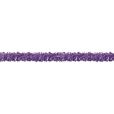 6-Ply Metallic Party Festooning Garland - purple - Bulk 12 Pack