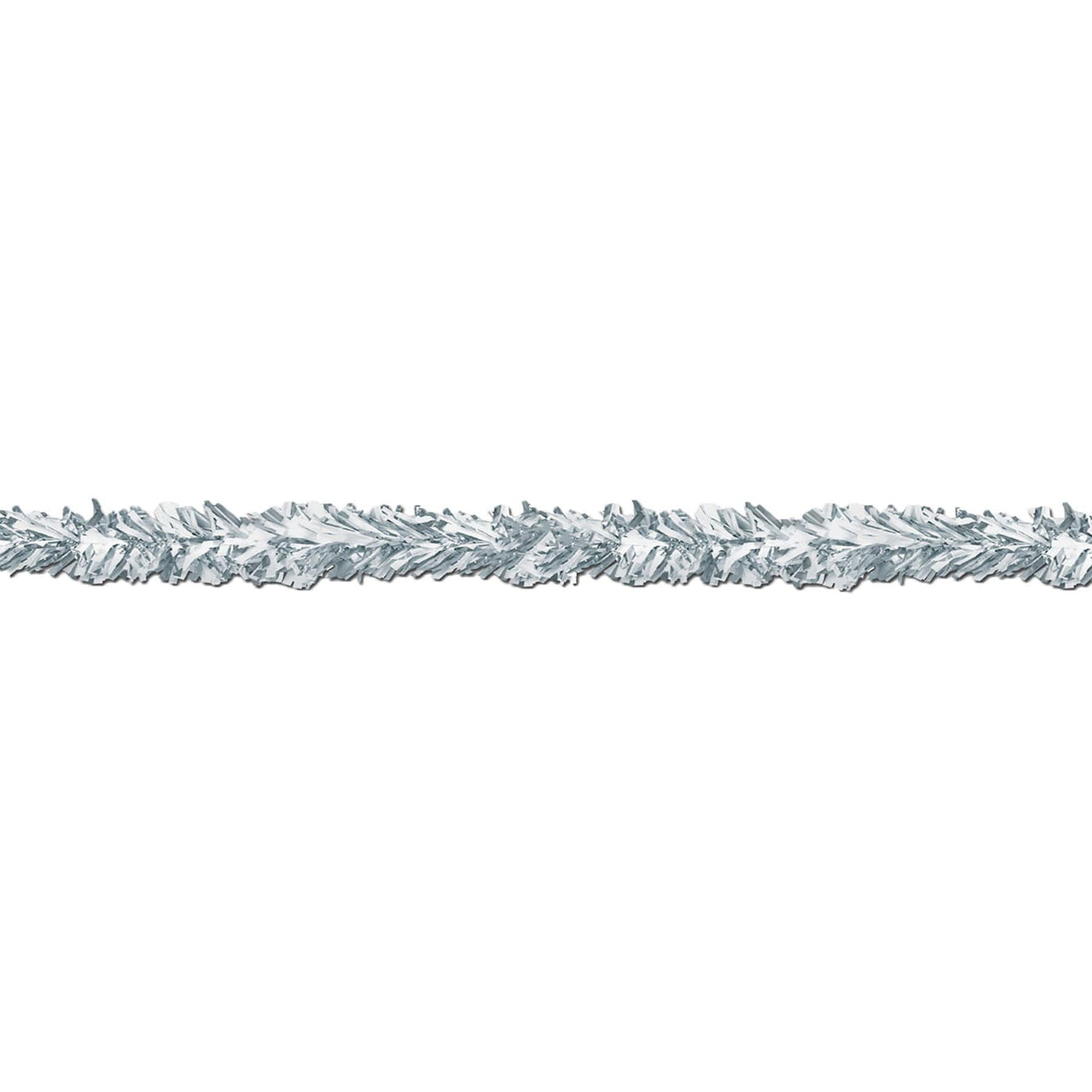 6-Ply Metallic Party Festooning Garland - white - Bulk 12 Pack