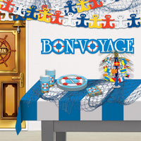 Bulk Luau Party Fish Netting blue (Case of 12) by Beistle