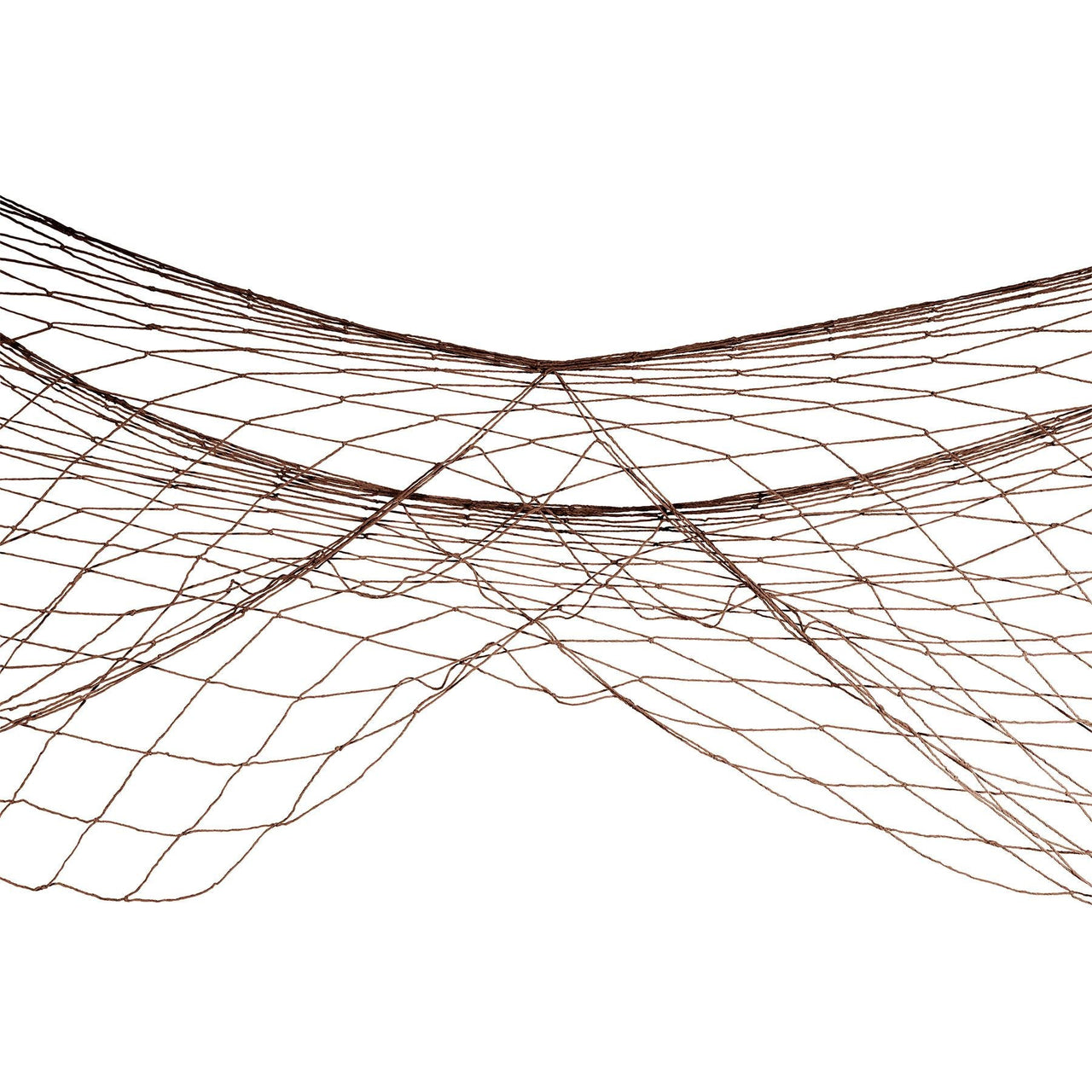 Luau Party Fish Netting - brown - Bulk/12 Fish Nettings
