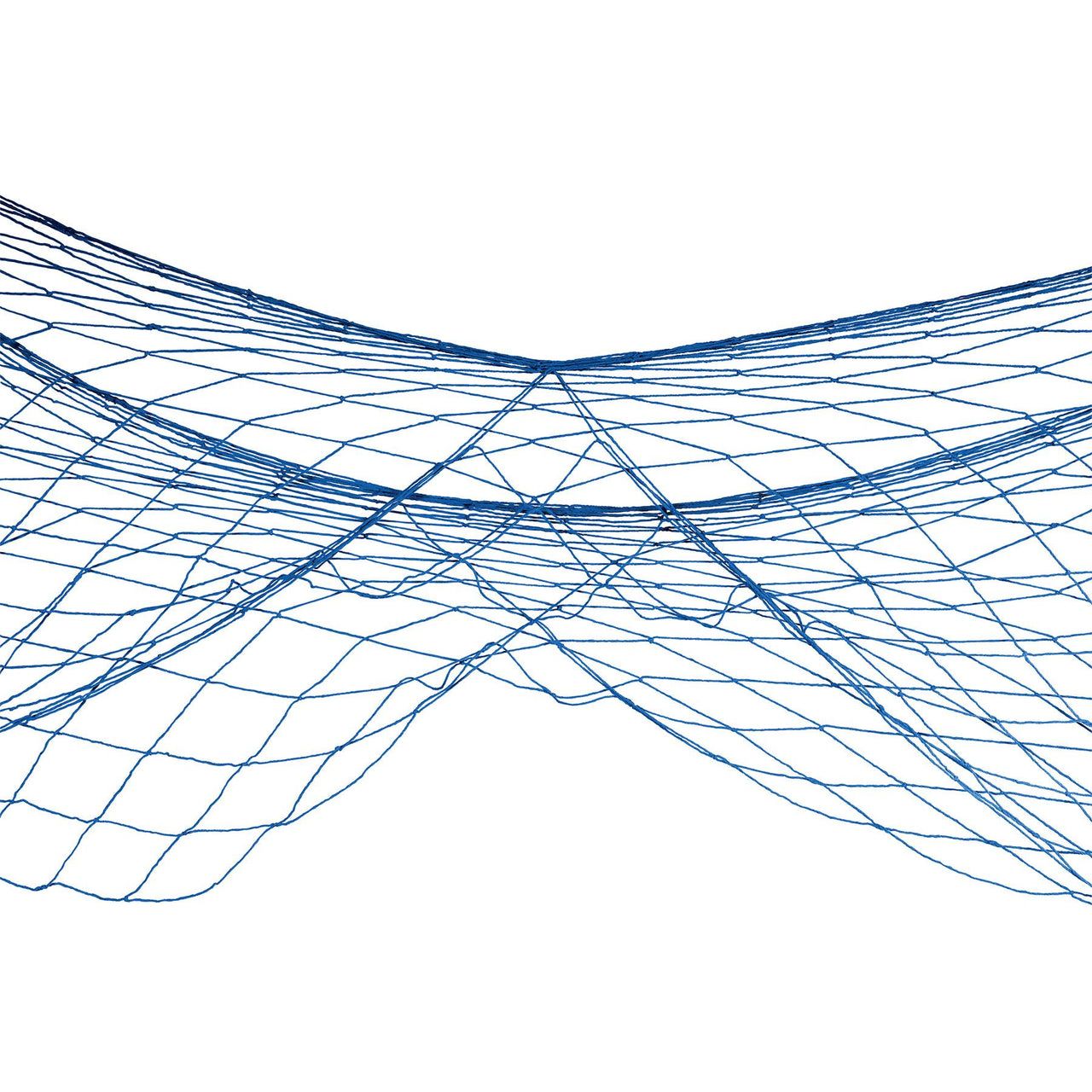 Luau Party Fish Netting - blue - Bulk/12 Fish Nettings