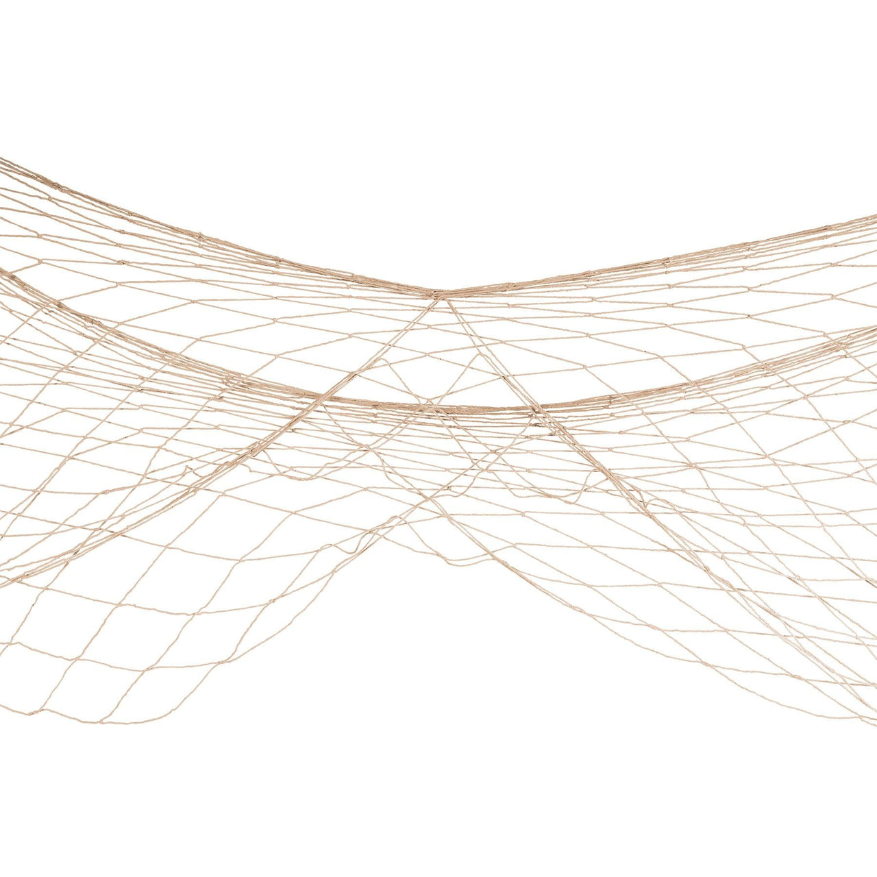 Luau Party Fish Netting - natural white - Bulk/12 Fish Nettings