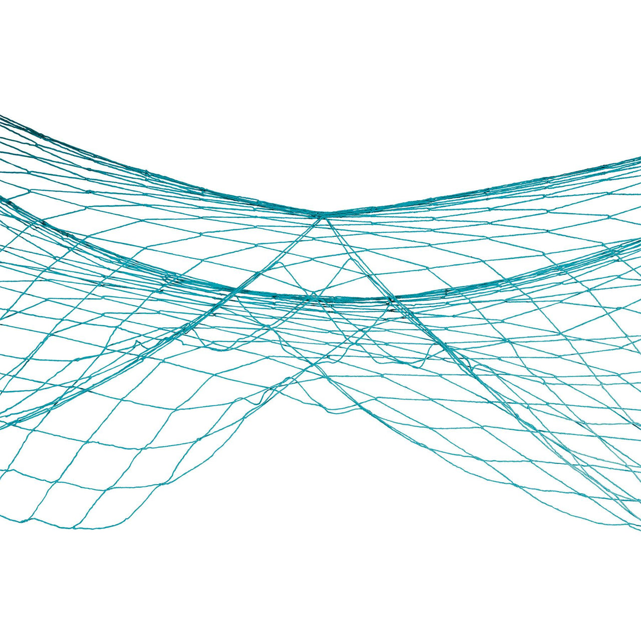 Luau Party Fish Netting - turquoise - Bulk/12 Fish Nettings