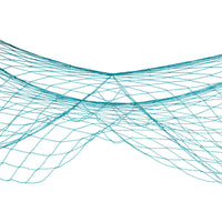 Luau Party Fish Netting - turquoise - Bulk/12 Fish Nettings