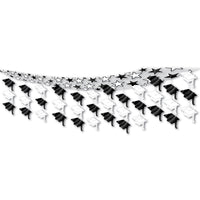 Graduate Cap Graduation Party Ceiling Decoration - Bulk 6 Pack