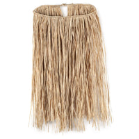 Child Raffia Hula Skirt - natural - Bulk 12 Pack