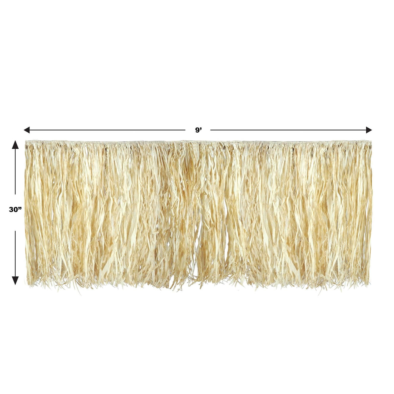 Bulk Raffia Table Skirting (Case of 6) by Beistle