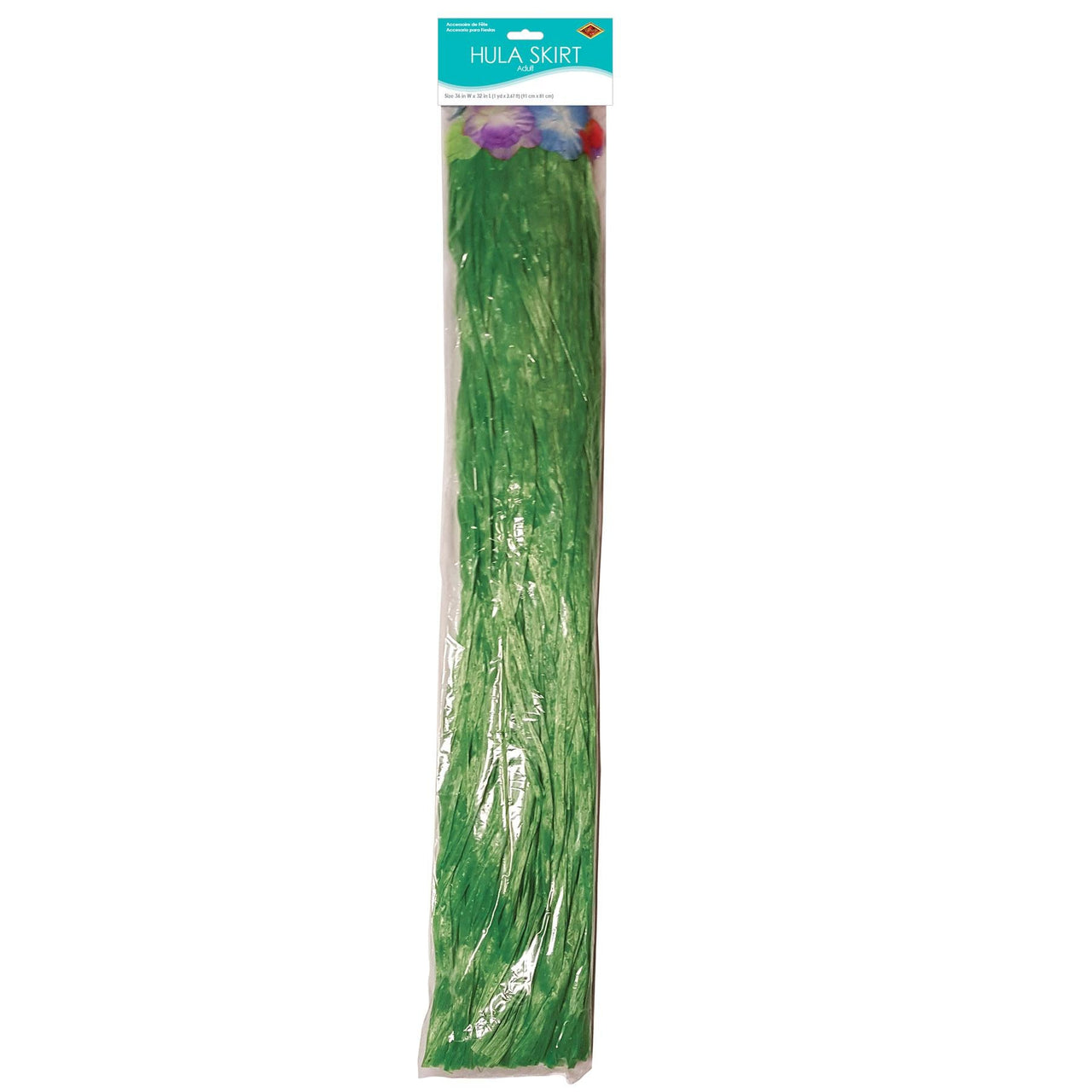 Adult Artificial Grass Hula Skirt - assorted colors