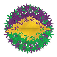 Mardi Gras Star Ball - gold - green - purple - Bulk/12 Star Balls