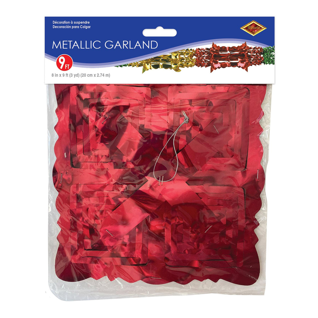 Party Decorations - Metallic Garland