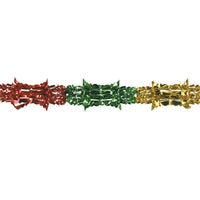 Metallic Party Garland - multi-color - Bulk 12 Pack
