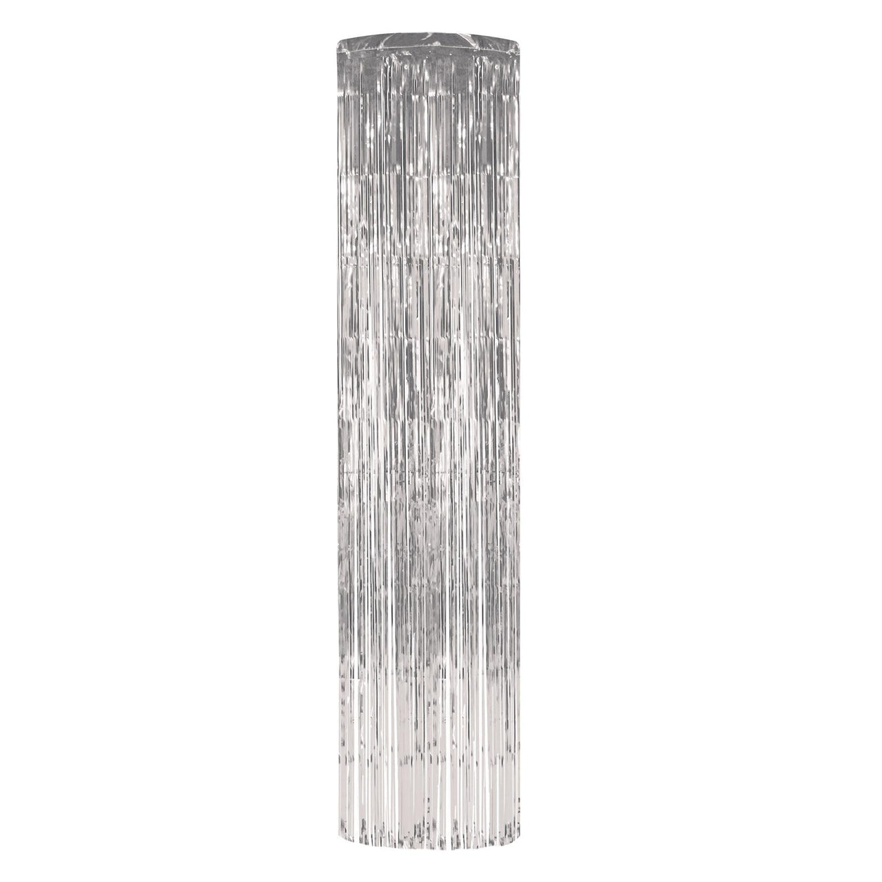 1-Ply Gleam 'N Party Column - silver - Bulk 6 Pack