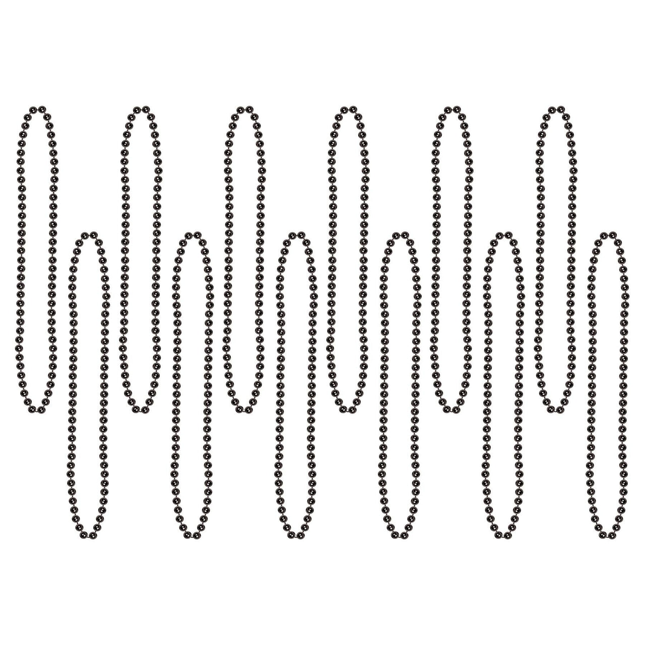 Party Bead Necklaces black - Bulk 720 Pack