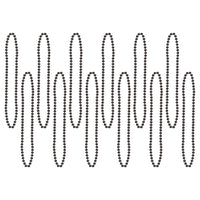 Party Bead Necklaces black - Bulk 720 Pack