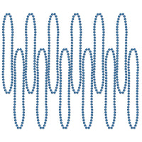 Party Bead Necklaces blue - Bulk 720 Pack